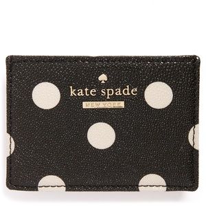 kate spade new york cedar street dot card holder